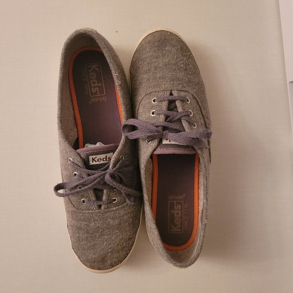 Grey Keds size 9 - Picture 2 of 6